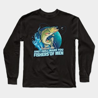 Fish Sea Animal Jumping a Fish and the Quote Life is Better At the Lake Fishing Long Sleeve T-Shirt